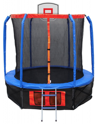 Каркасный батут ECOS BS-14FT-3 427х427х250 см