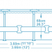 Каркасный бассейн Bestway 56416 (366x76)
