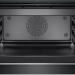 Компактный встраиваемый духовой шкаф Bosch CMG676BB1 Serie 8, чёрный, 45 л, пиролитическая очистка, с СВЧ 