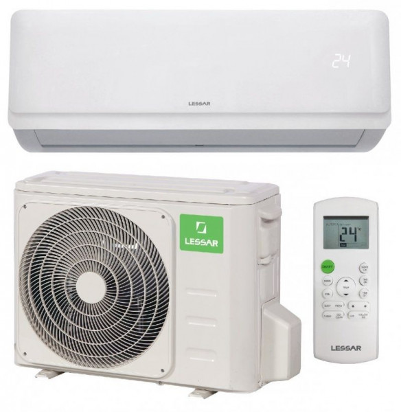 Сплит-система Lessar LS-H07KFE2/LU-H07KFE2, 21 м², авторазморозка, авторежим, антикорозийное покрытие
