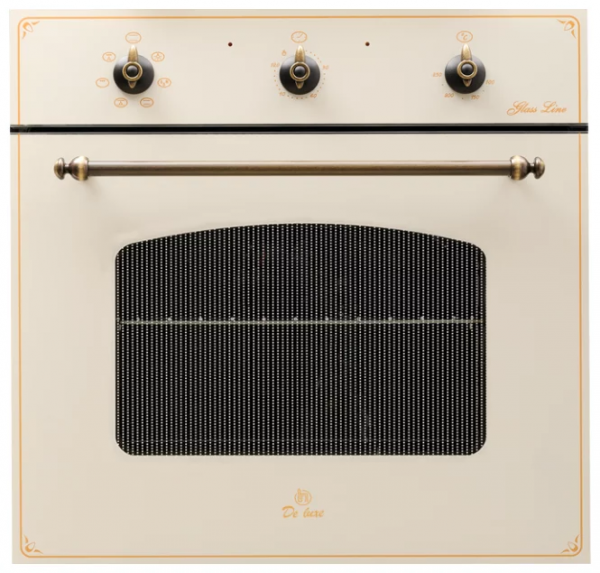 Электрический духовой шкаф De Luxe 6006.03эшв-037, бежевый