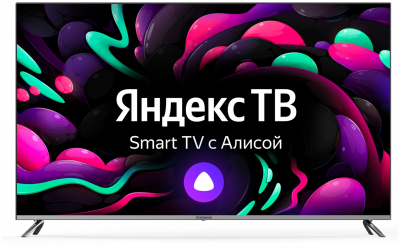 58" Телевизор STARWIND SW-LED58UG401 на платформе Яндекс.ТВ, стальной