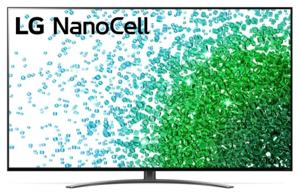 50" Телевизор LG 50NANO816PA NanoCell, HDR (2021), черный