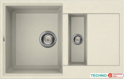 Кухонная мойка Elleci Easy 325 Bianco Antico 62