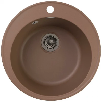 Кухонная мойка GranFest QUARZ Z-08 (терракот)