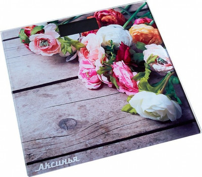 Напольные весы Аксинья КС-6009 Букет