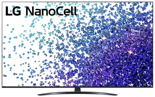 75" Телевизор LG 75NANO766PA NanoCell, HDR (2021), черный
