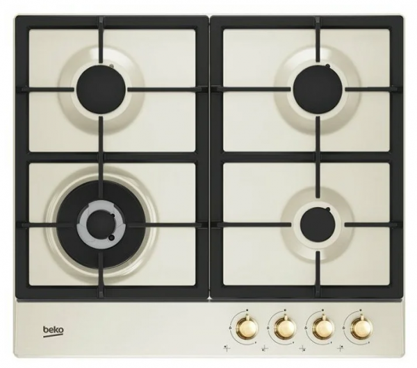 Газовая варочная панель Beko HIAW 64225 SCR, бежевый