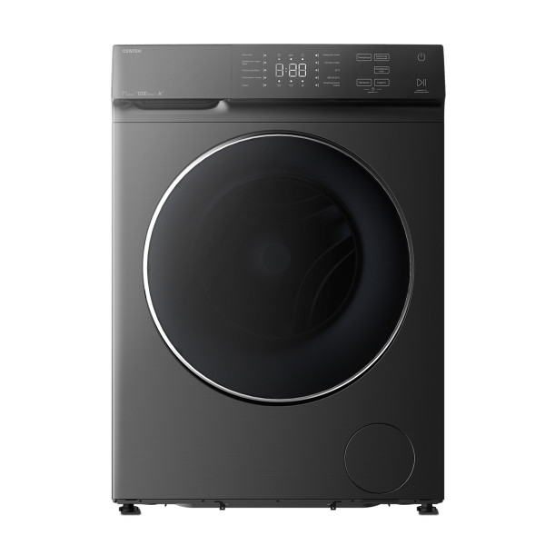 Стиральная машина CENTEK CT-1972 серый, 7 кг, 1200 об/мин, с сенсорным управлением