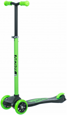 Детский кикборд Novatrack RainBow Start (120.NRAINBOW.GN20), зеленый (141015)