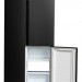 Холодильник Side by Side Hyundai CS5073FV черная сталь, 459 л, внешнее покрытие-металл, размораживание - No Frost, дисплей, 91.1 см х 183 см х 65.6 см