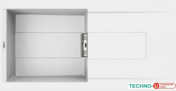 Кухонная мойка Elleci Smart 480 White K96