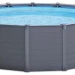 Каркасный бассейн Intex Graphite Gray Panel 26384 (478х124)