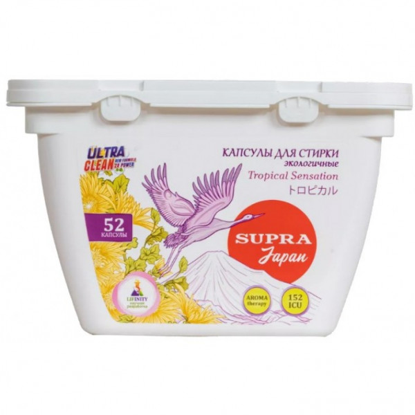 Капсулы для стирки SUPRA LB-1302 10 Single Sakura