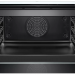 Компактный электрический духовой шкаф Bosch CMG633BW1, белый, Serie 8, переключатель Control Ring, 7 режимов, с СВЧ, традиционная очистка