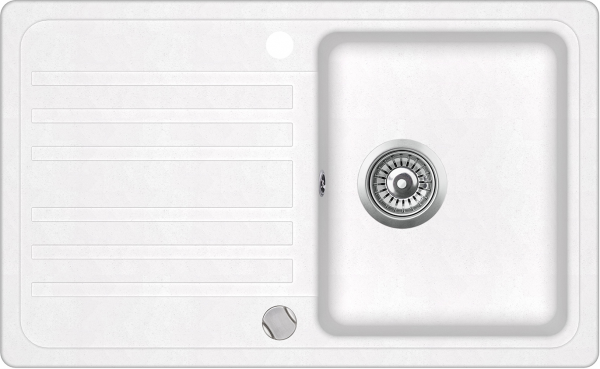 Кухонная мойка Aquasanita Notus SQ101AW (alba 710)