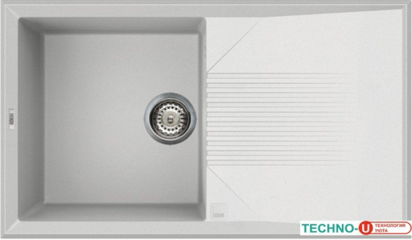 Кухонная мойка Elleci Tekno 400 White 96
