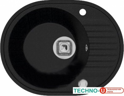 Кухонная мойка Tolero R-122 (черный)