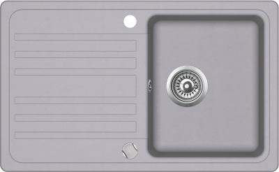 Кухонная мойка Aquasanita Notus SQ101AW (alumetallic 202)