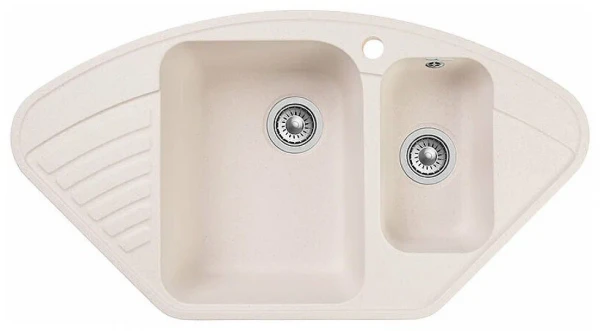 Кухонная мойка GranFest QUARZ Z-14 (белый)