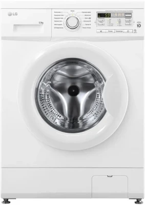 Стиральная машина LG F10B8MD, с фронтальной загрузкой, 5.5кг, 1000об/мин, инверторная