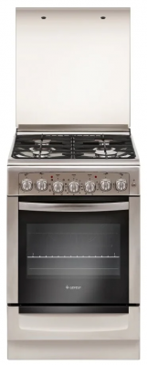 Кухонная плита GEFEST 5102-03 0027, комбинированная, 4 конфорки, А класс энергопотребления ,электрическая духовка, 55 л 