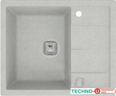 Кухонная мойка Tolero R-107 (серый металлик)