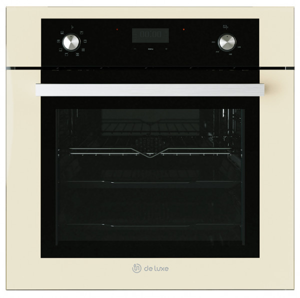 Электрический духовой шкаф De Luxe 6006.05эшв-049, топлёное молоко