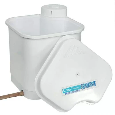 Активаторная стиральная машина ОКА 50М, белая, с вертикальной загрузкой