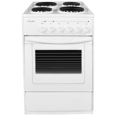 Электрическая плита Лысьва ЭП 411 СТ, белый, эмалированная, 4 зоны нагрева, 57 л