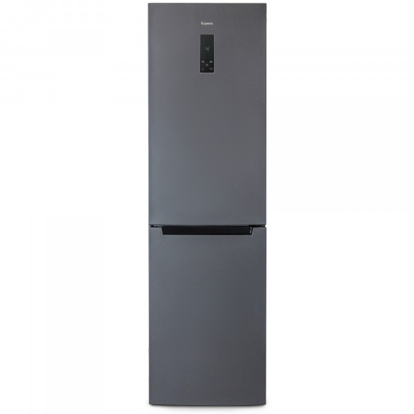 Холодильник Бирюса W980NF графит, 305 л, внешнее покрытие-металл, размораживание - No Frost, дисплей, 60 см х 207 см х 62.5 см