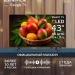 Телевизор HARPER 43Q770TS 4K UHD SMART TV Безрамочный