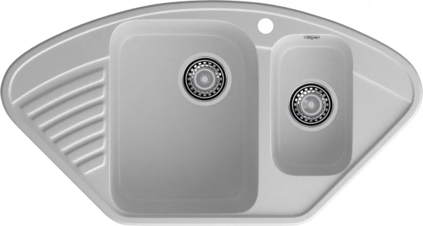 Кухонная мойка GranFest QUARZ Z-14 (серый)