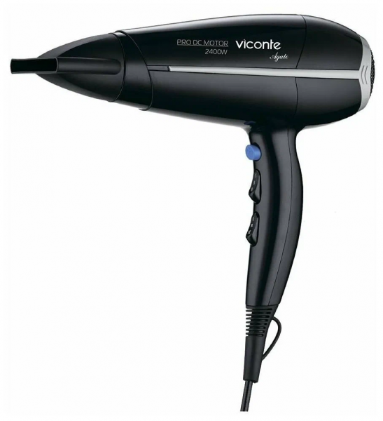 Фен Viconte VC-3750 (черный)