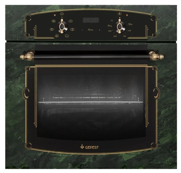 Электрический духовой шкаф GEFEST ДА 622-02 К69, зелeный