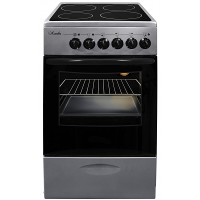 Электрическая плита Лысьва ЭПС 402 МС/EF4002MK00 жемчужно-светло-серый, 4 зоны нагрева, 57 л, выдвижной  ящик