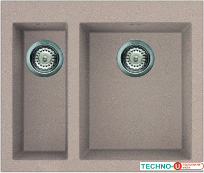 Кухонная мойка Elleci Quadra 150 Tortora G43