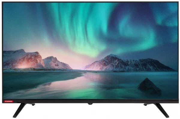 Телевизор LED Starwind 32" SW-LED32BG200 диагональ 32", Full HD, VA-матрица, чёрный