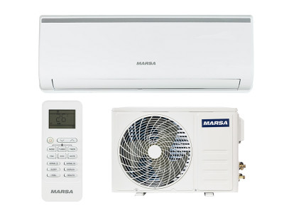 Cплит-система MARSA RK-12MTA4G/RK-12MTA4EG, 32 м², самоочистка внутреннего блока, осушение, режим "I save"