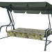 Садовые качели 3-местные Удачная мебель Карибы A46G.509, до 300 кг