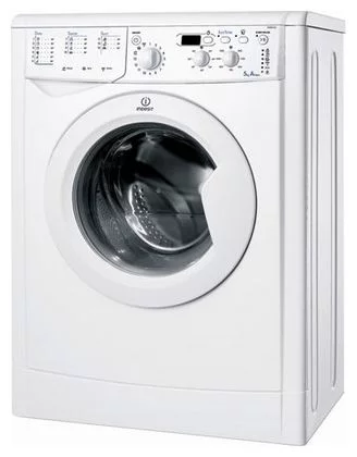 Стиральная машина Indesit IWSD 5085, белая, с фронтальной загрузкой, 5кг, 800об/мин, с дисплеем