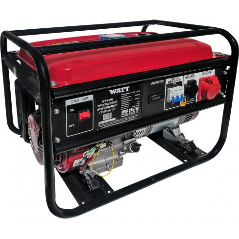 Бензиновый генератор WATT WT-6002