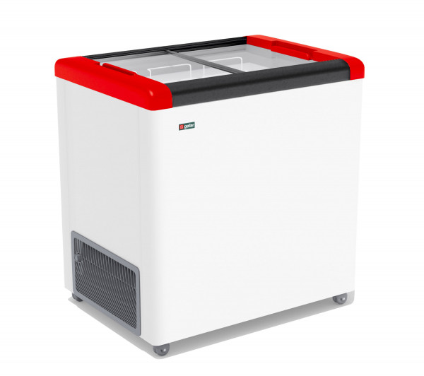Морозильный ларь Gellar FG 250 C красный