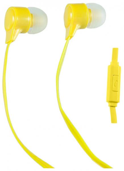 Наушники Perfeo Handy (желтый) [PF-HND-YLW]