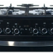 Кухонная плита GEFEST 6502-03 0044, конфорок газовых - 4 шт, духовка - 55 л, покрытие - стеклокерамика, электроподжиг 