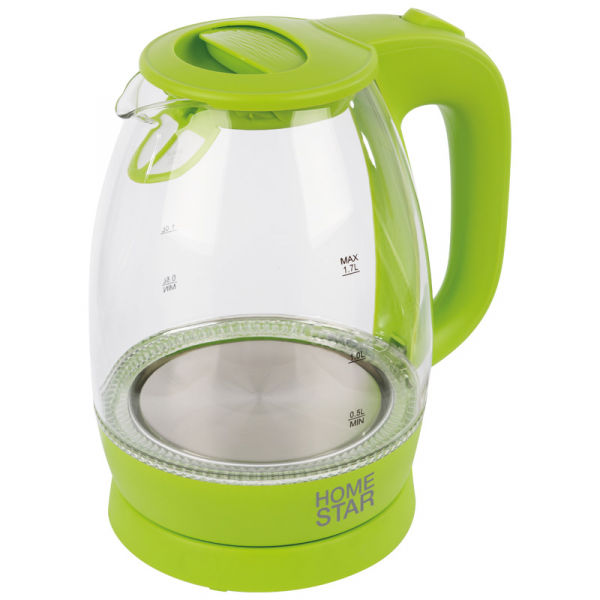 Электрочайник HomeStar HS-1012 (зеленый)