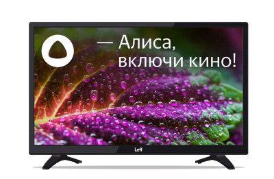 Телевизор Leff 24F560T, черный