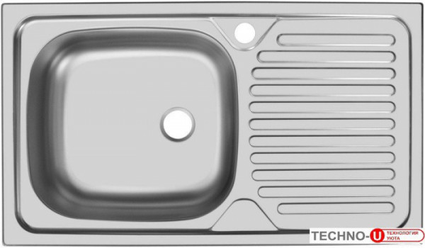 Кухонная мойка Ukinox CLM760.435 --GW6K 2L