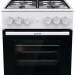 Газовая плита Gorenje GGI5A21WH, белый, 4 конфорки, электроподжиг, эмаль SilverMatte, газ-контроль, 67 л