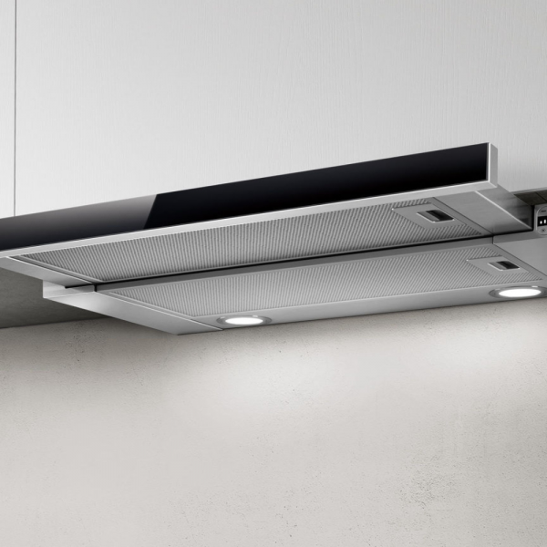 Вытяжка встраиваемая Elica Elite 26 IX/A/90/VT LED (PRF0094215B), черный